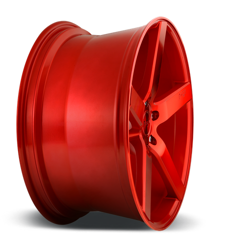 Niche M187 MILAN Candy Red 20x8.5 +35 5x120mm 72.6mm - Wheelwiz