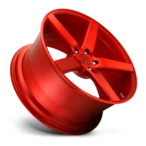 Niche M187 MILAN Candy Red 20x8.5 +35 5x120mm 72.6mm - Wheelwiz
