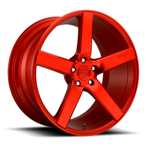Niche M187 MILAN Candy Red 20x8.5 +35 5x120mm 72.6mm - Wheelwiz