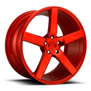 Niche M187 MILAN Candy Red 20x8.5 +35 5x120mm 72.6mm - Wheelwiz
