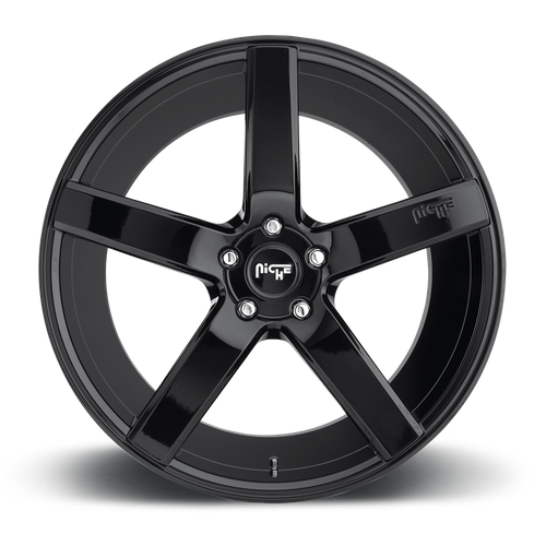Niche M188 MILAN Gloss Black 20x8.5 +35 5x120mm 72.6mm