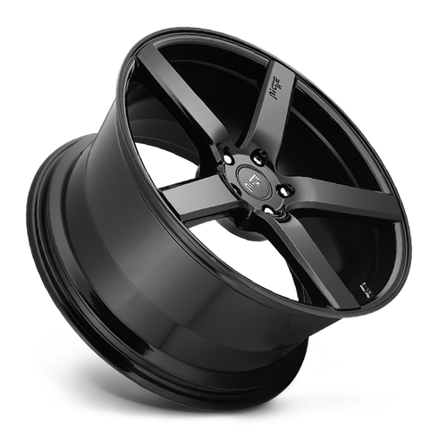 Niche M188 MILAN Gloss Black 22x10 +35 5x127mm 71.5mm - Wheelwiz