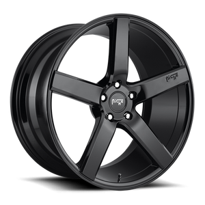 Niche M188 MILAN Gloss Black 22x10 +35 5x127mm 71.5mm - Wheelwiz