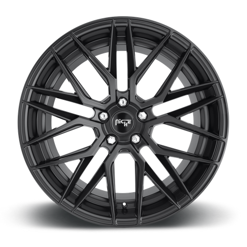 Niche M190 GAMMA Matte Black 18x8 +42 5x112mm 66.6mm