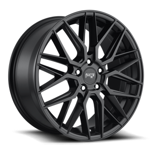 Niche M190 GAMMA Matte Black 20x9 +35 5x114.3mm 72.6mm