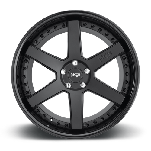 Niche M192 ALTAIR Gloss Black Matte Black 20x9 +35 5x120mm 72.6mm