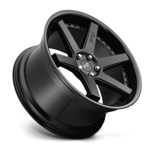 Niche M192 ALTAIR Gloss Black Matte Black 22x10 +30 6x135mm 87.1mm