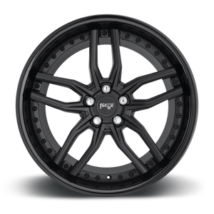 Niche M194 METHOS Gloss Black Matte Black 20x9 +35 5x114.3mm 72.6mm