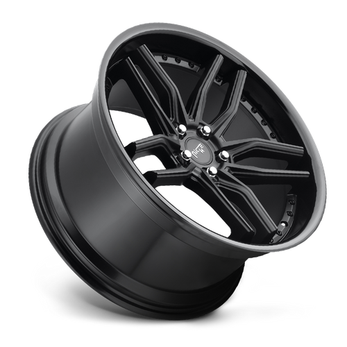 Niche M194 METHOS Gloss Black Matte Black 19x9.5 +35 5x114.3mm 72.6mm