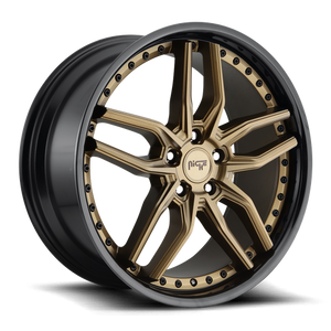 Niche M195 METHOS Matte Bronze Black Bead Ring 20x10.5 +40 5x112mm 66.6mm