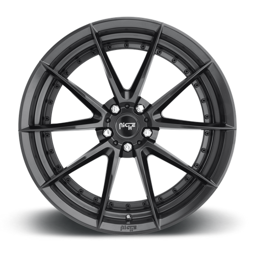Niche M196 SECTOR Matte Black 20x10.5 +40 5x114.3mm 72.6mm