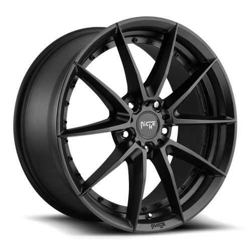 Niche M196 SECTOR Matte Black 20x9 +35 5x114.3mm 72.6mm