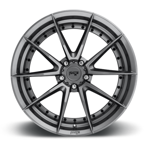 Niche M197 SECTOR Gloss Anthracite 20x9 +35 5x120mm 72.6mm - Wheelwiz