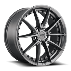 Niche M197 SECTOR Gloss Anthracite 20x9 +35 5x120mm 72.6mm - Wheelwiz