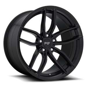 Niche M203 VOSSO Matte Black 20x9 +18 5x115mm 71.5mm