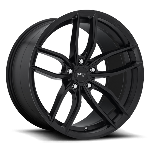 Niche M203 VOSSO Matte Black 18x8 +42 5x112mm 66.6mm