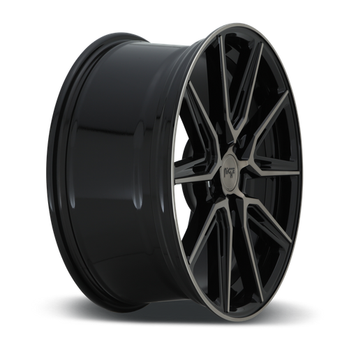 Niche M219 GEMELLO Gloss Mach Double Dark Tint 20x9 +35 5x114.3mm 72.6mm - Wheelwiz