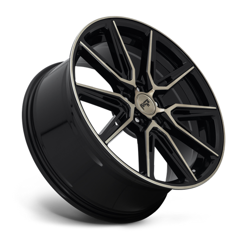 Niche M219 GEMELLO Gloss Mach Double Dark Tint 20x9 +35 5x114.3mm 72.6mm - Wheelwiz