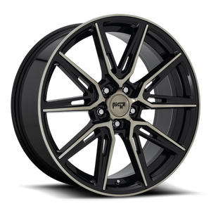 Niche M219 GEMELLO Gloss Mach Double Dark Tint 20x9 +35 5x114.3mm 72.6mm - Wheelwiz