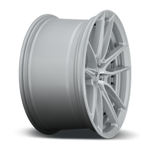Niche M221 DFS Gloss Silver Machined 19x9.5 +35 5x114.3mm 72.6mm