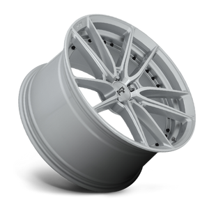 Niche M221 DFS Gloss Silver Machined 20x10.5 +20 5x115mm 71.5mm