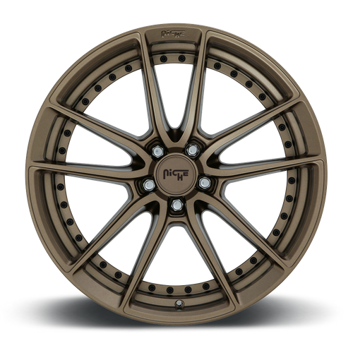 Niche M222 DFS Matte Bronze 22x9 +18 5x115mm 71.5mm