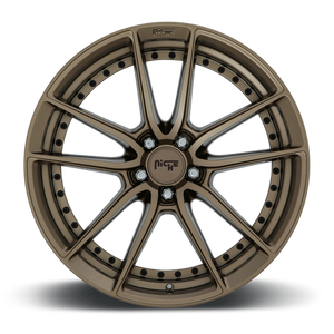 Niche M222 DFS Matte Bronze 17x8 +40 5x120mm 72.6mm
