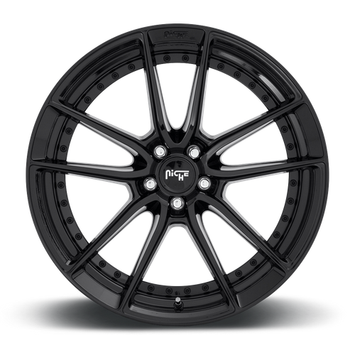 Niche M223 DFS Gloss Black 20x9 +18 5x115mm 71.5mm