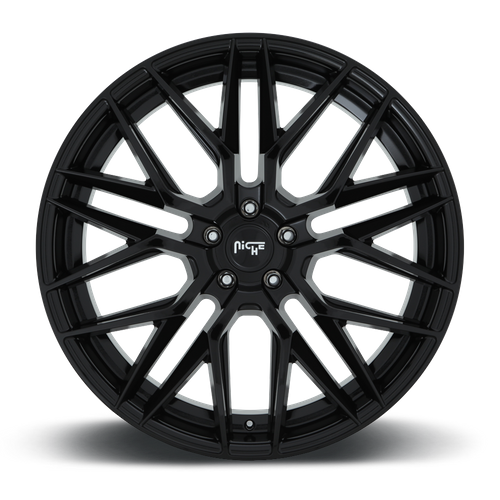 Niche M224 GAMMA Gloss Black 22x9 +38 5x112mm 66.6mm