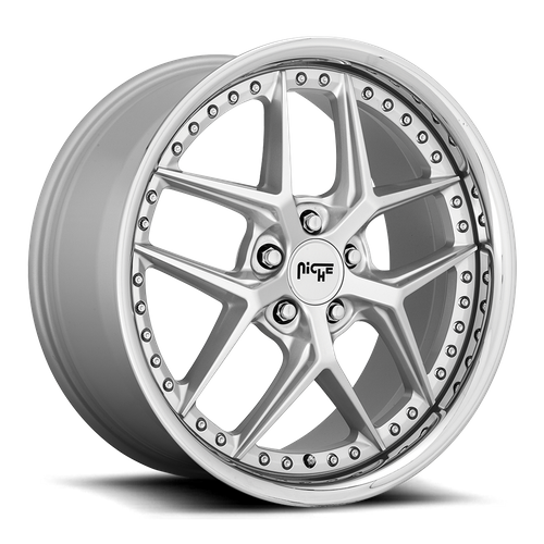 Niche M225 VICE Matte Silver 20x9 +38 5x112mm 66.6mm