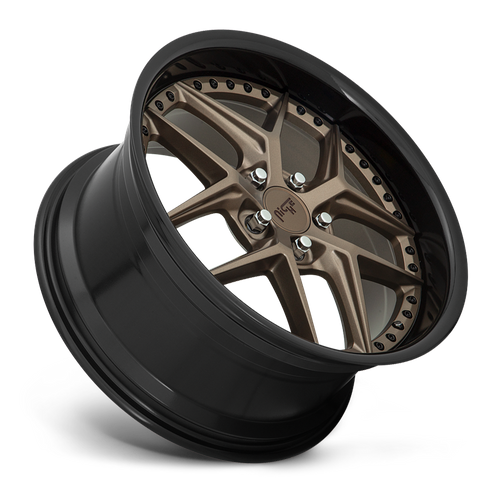 Niche M227 VICE Matte Bronze Black Bead Ring 19x9.5 +35 5x120mm 72.6mm