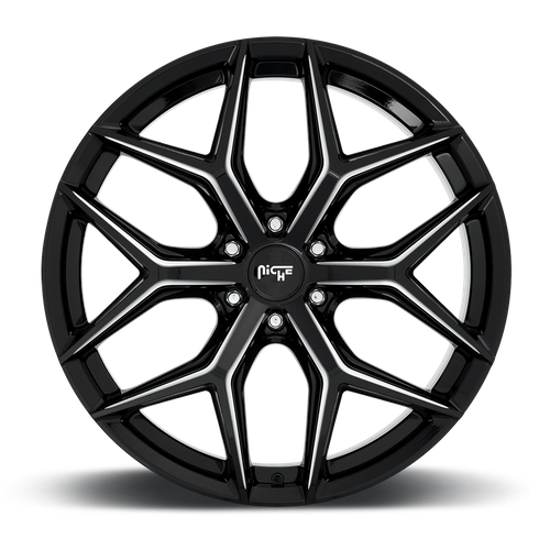 Niche M232 VICE SUV Gloss Black Milled 24x10 +30 6x139.7mm 106.1mm