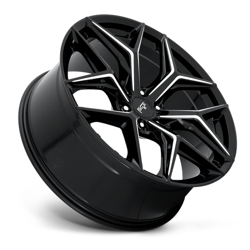 Niche M232 VICE SUV Gloss Black Milled 24x10 +30 6x139.7mm 106.1mm