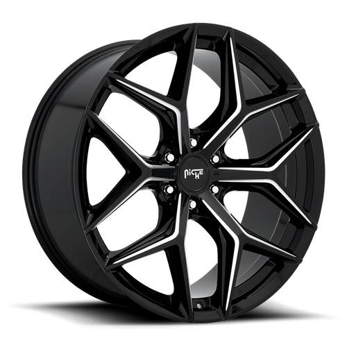 Niche M232 VICE SUV Gloss Black Milled 24x10 +30 6x135mm 87.1mm