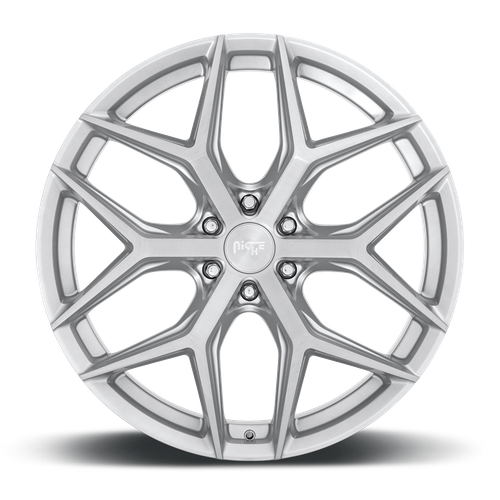 Niche M233 VICE SUV Gloss Silver Brushed 24x10 +30 6x135mm 87.1mm