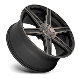 Niche M236 CARINA Matte Mach Double Dark Tint 20x10.5 +40 5x112mm 66.6mm