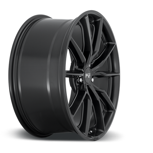Niche M238 RAINIER Matte Black 18x8 +25 5x114.3mm 72.6mm
