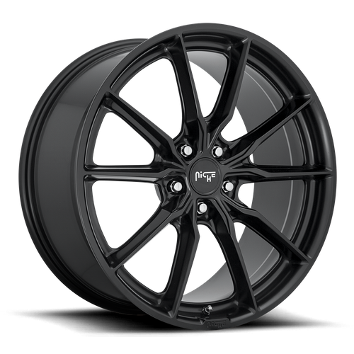 Niche M238 RAINIER Matte Black 18x8 +40 5x120mm 72.6mm