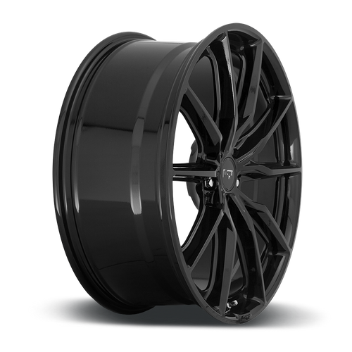Niche M240 RAINIER Gloss Black 19x9.5 +50 5x112mm 66.6mm