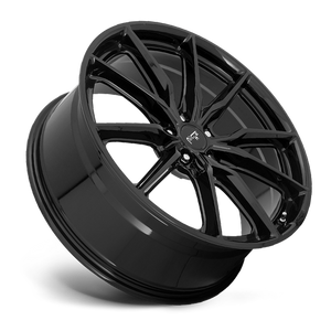 Niche M240 RAINIER Gloss Black 19x9.5 +50 5x112mm 66.6mm