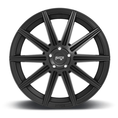 Niche M242 TIFOSI Matte Black 20x10.5 +40 5x114.3mm 72.6mm - Wheelwiz