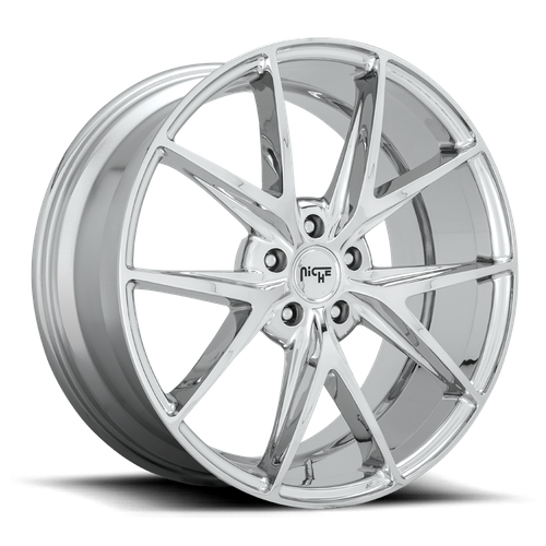 Niche M248 MISANO Chrome 22x9 +35 5x120mm 72.6mm - Wheelwiz