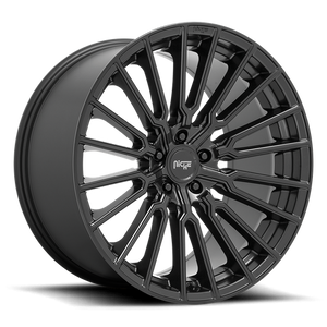 Niche M250 PREMIO Matte Black 22x10 +20 5x112mm 66.6mm
