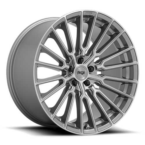 Niche M251 PREMIO Platinum Brushed 20x10.5 +40 5x114.3mm 72.6mm - Wheelwiz