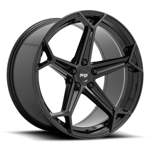Niche N258 ARROW Gloss Black 20x9 +25 5x114.3mm 72.6mm