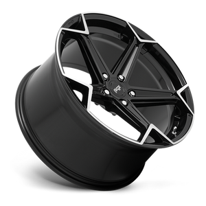 Niche N259 ARROW Gloss Black Brushed 20x10.5 +20 5x115mm 71.5mm