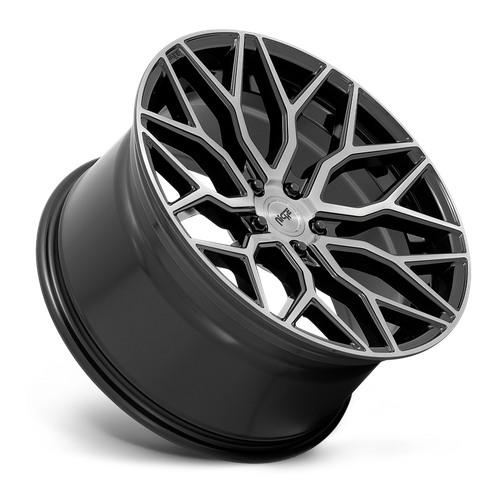 Niche M262 MAZZANTI Gloss Black Brushed Face 19x8.5 +35 5x114.3mm 72.6mm