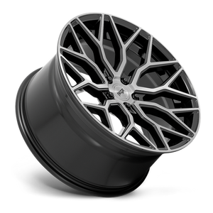 Niche M262 MAZZANTI Gloss Black Brushed Face 19x8.5 +35 5x114.3mm 72.6mm