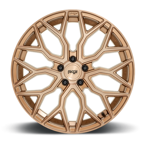 Niche M263 MAZZANTI Bronze Brushed 20x10.5 +35 5x120mm 72.6mm