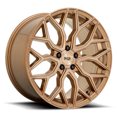Niche M263 MAZZANTI Bronze Brushed 22x10 +35 5x112mm 66.6mm